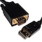 4Xem 6 ft. 2m Displayport to VGA Adapter Converter - Black 4XDPMVGAMCBL - alternate 1